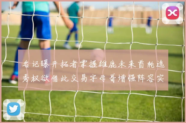 名记曝开拓者掌握雄鹿未来首轮选秀权欲借此交易字母哥增强阵容实力